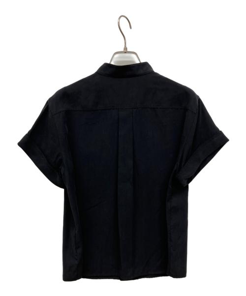 theory（セオリー）theory (セオリー) FLUID LYOCELL SS MLTRY SH ブラック サイズ:Ｓの古着・服飾アイテム