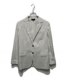 theory（セオリー）の古着「Eco Crunch Wash RLD SLV BF JKT U/エコクランチウォッシュ」｜グレー