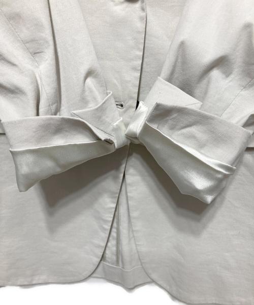 theory（セオリー）theory (セオリー) Eco Crunch Wash RLD SLV BF JKT U/エコクランチウォッシュ グレーの古着・服飾アイテム