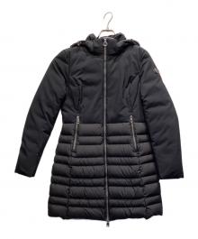 CAPE HORN（ケープホーン）の古着「切替ダウンコート」｜ブラック