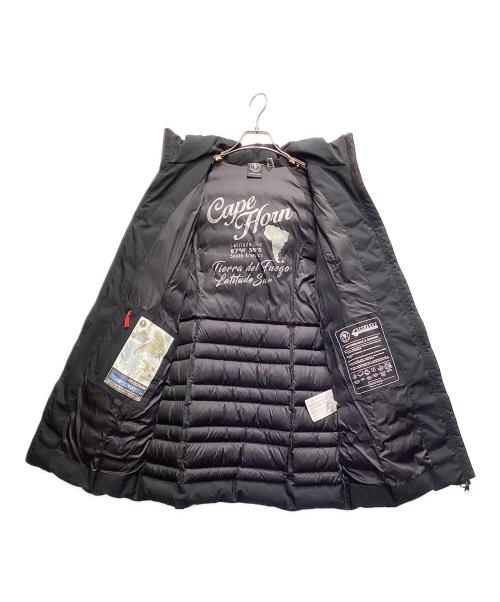 CAPE HORN（ケープホーン）CAPE HORN (ケープホーン) 切替ダウンコート ブラック サイズ:40の古着・服飾アイテム