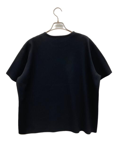 R'IAM-Plage（リアムプラージュ）R'IAM-PLAGE (リアムプラージュ) KNIT T ブラック サイズ:FREEの古着・服飾アイテム