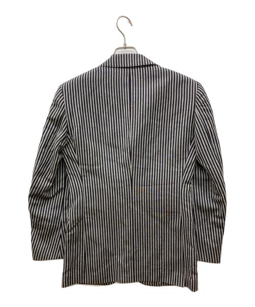 TOMORROW LAND（トゥモローランド）TOMORROW LAND (トゥモローランド) リネン混テーラードジャケット ネイビー サイズ:44の古着・服飾アイテム