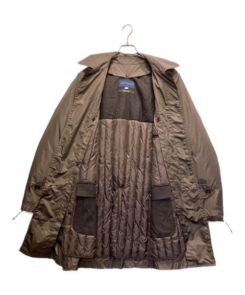 TOMORROW LAND（トゥモローランド）TOMORROW LAND (トゥモローランド) リモンタナイロン ステンカラーコート ブラウン サイズ:Sの古着・服飾アイテム