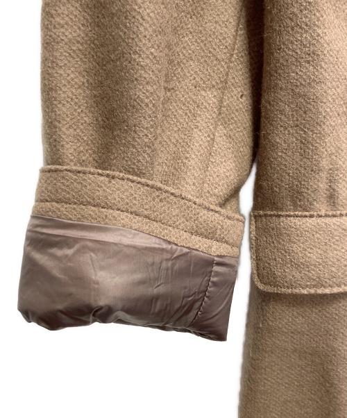 TOMORROW LAND（トゥモローランド）TOMORROW LAND (トゥモローランド) ニットメルトン ライナー付き チェスターコート ブラウン サイズ:Ｓの古着・服飾アイテム