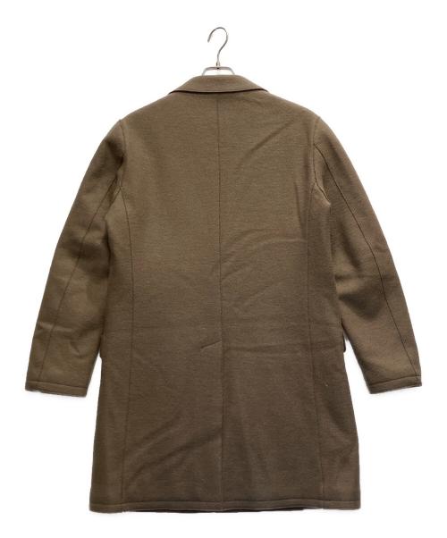 TOMORROW LAND（トゥモローランド）TOMORROW LAND (トゥモローランド) ニットメルトン ライナー付き チェスターコート ブラウン サイズ:Ｓの古着・服飾アイテム