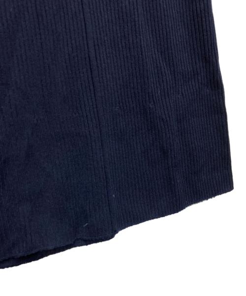 CFCL（シーエフシーエル）CFCL (シーエフシーエル) BS RIB TIGHT FLARE PANTS ネイビー サイズ:1の古着・服飾アイテム