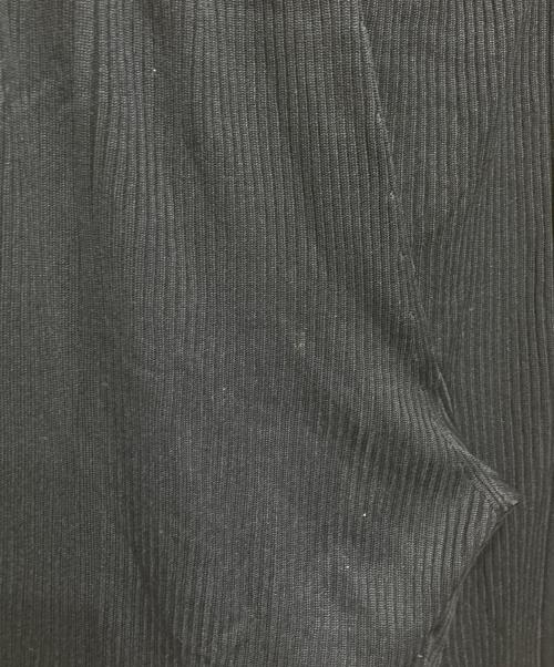 CFCL（シーエフシーエル）CFCL (シーエフシーエル) BS RIB TIGHT FLARE PANTS ネイビー サイズ:1の古着・服飾アイテム