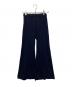 CFCL（シーエフシーエル）の古着「BS RIB TIGHT FLARE PANTS」｜ネイビー