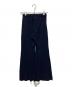 CFCL (シーエフシーエル) BS RIB TIGHT FLARE PANTS ネイビー サイズ:1：7000円