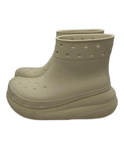 crocs（クロックス）crocs (クロックス) クラッシュブーツ アイボリー サイズ:8の古着・服飾アイテム