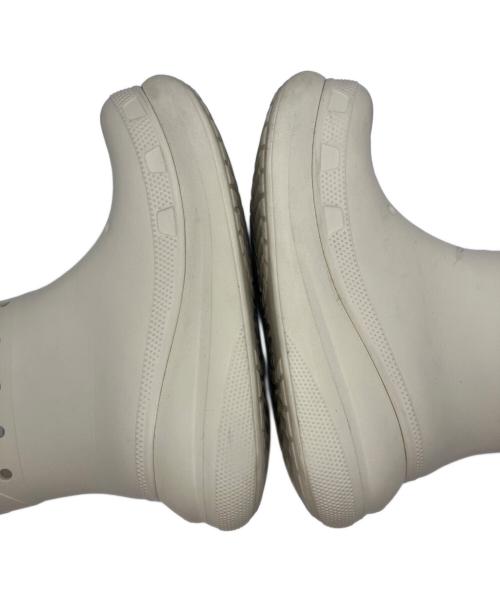 crocs（クロックス）crocs (クロックス) クラッシュブーツ アイボリー サイズ:8の古着・服飾アイテム