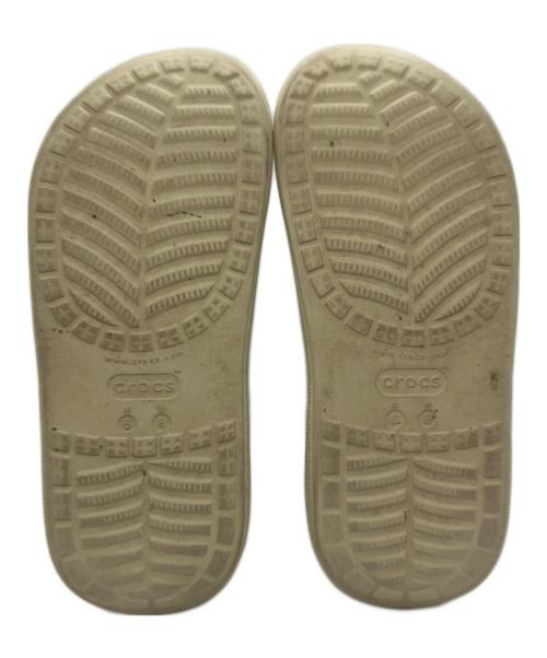 crocs（クロックス）crocs (クロックス) クラッシュブーツ アイボリー サイズ:8の古着・服飾アイテム