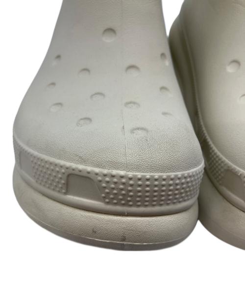 crocs（クロックス）crocs (クロックス) クラッシュブーツ アイボリー サイズ:8の古着・服飾アイテム