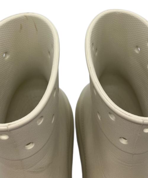 crocs（クロックス）crocs (クロックス) クラッシュブーツ アイボリー サイズ:8の古着・服飾アイテム