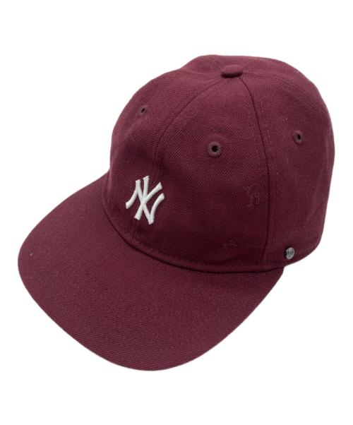 New Era（ニューエラ）New Era (ニューエラ) KITH (キス) コラボキャップ ボルドーの古着・服飾アイテム