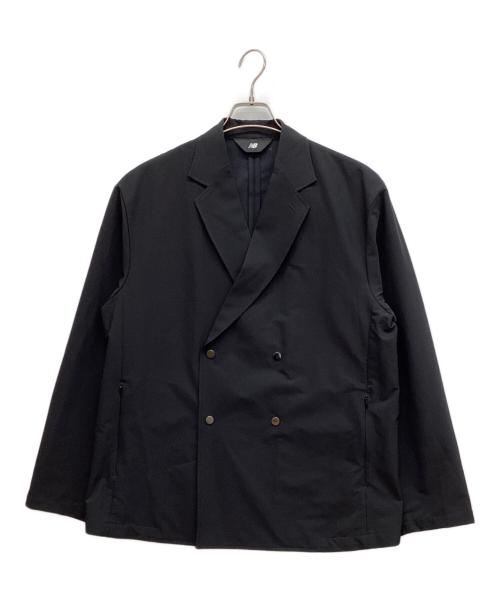 NEW BALANCE（ニューバランス）NEW BALANCE (ニューバランス) MET24 DOUBLE JACKET テーラードジャケット ブラック サイズ:Mの古着・服飾アイテム