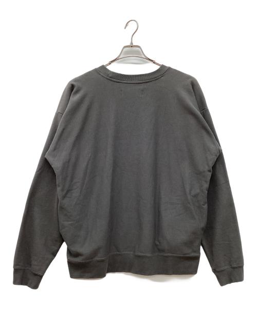 in・stru(men-tal).（インストルメンタル）in・stru(men-tal). (インストルメンタル) French Terry Pullover Sweatshirt グレー サイズ:46の古着・服飾アイテム