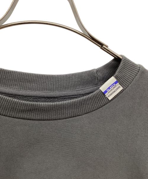 in・stru(men-tal).（インストルメンタル）in・stru(men-tal). (インストルメンタル) French Terry Pullover Sweatshirt グレー サイズ:46の古着・服飾アイテム