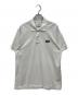 LACOSTE（ラコステ）の古着「ポロシャツ」｜ホワイト