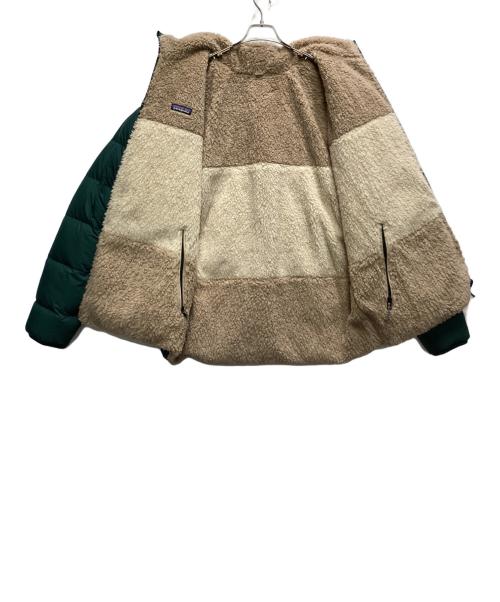 Patagonia（パタゴニア）Patagonia (パタゴニア) リバーシブル・サイレント・ダウン・ジャケット グリーン サイズ:Lの古着・服飾アイテム