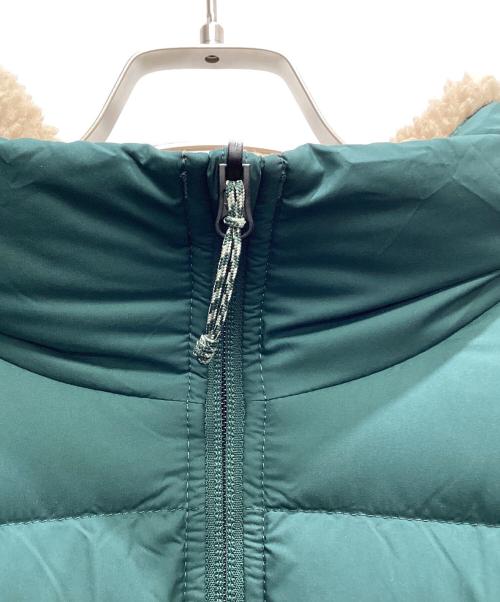 Patagonia（パタゴニア）Patagonia (パタゴニア) リバーシブル・サイレント・ダウン・ジャケット グリーン サイズ:Lの古着・服飾アイテム