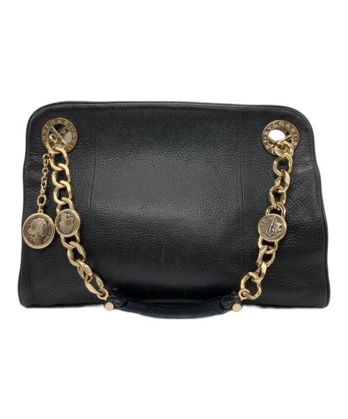 BVLGARI（ブルガリ）BVLGARI (ブルガリ) チェーンショルダーバッグ ブラックの古着・服飾アイテム