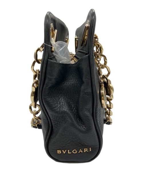 BVLGARI（ブルガリ）BVLGARI (ブルガリ) チェーンショルダーバッグ ブラックの古着・服飾アイテム