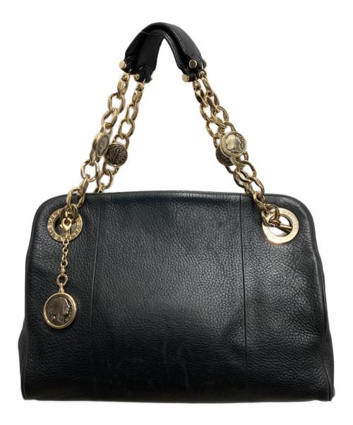 BVLGARI（ブルガリ）BVLGARI (ブルガリ) チェーンショルダーバッグ ブラックの古着・服飾アイテム