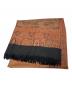 YANTOR (ヤントル) Paisley Jaquard Stole ブラウン：11000円