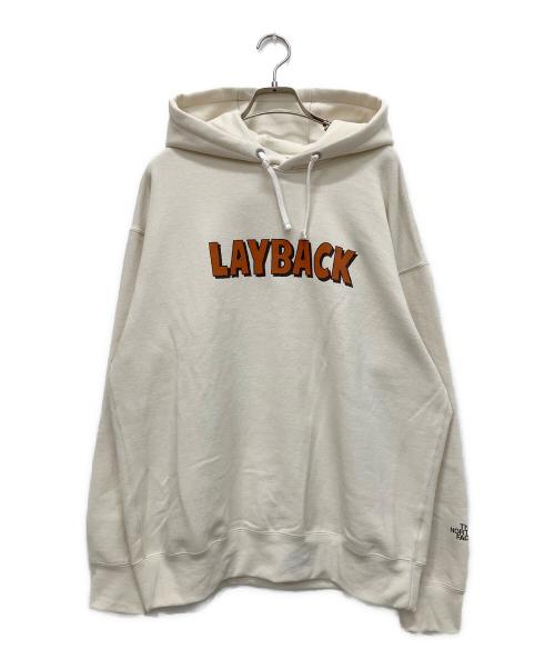 THE NORTH FACE（ザ ノース フェイス）THE NORTH FACE (ザ ノース フェイス) LAYBACK Hoodie ビンテージホワイト サイズ:Lの古着・服飾アイテム