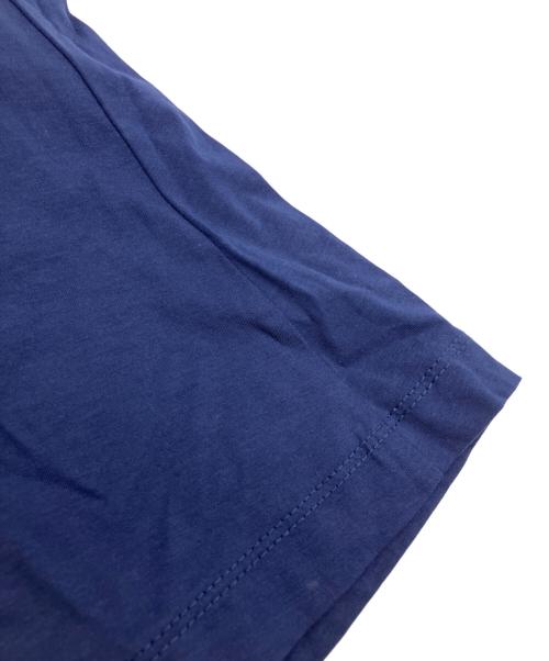 BEARDSLEY（ビアズリー）BEARDSLEY (ビアズリー) シンプルカットフレアワンピース ネイビーの古着・服飾アイテム