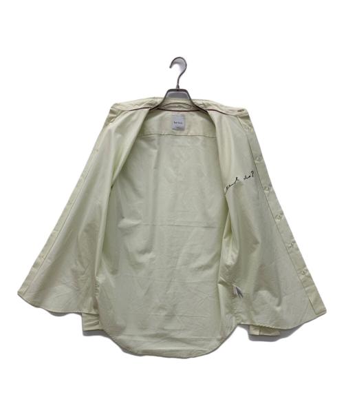 PAUL SMITH（ポールスミス）PAUL SMITH (ポールスミス) Drawing Logo カジュアルシャツ グリーン サイズ:Mの古着・服飾アイテム