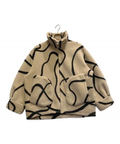 中古・古着通販】Ameri (アメリ) 2WAY REVERSIBLE BOA JACKET ベージュ