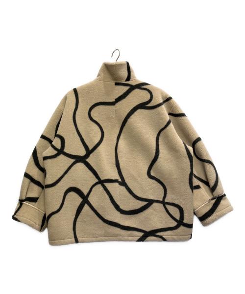 Ameri（アメリ）Ameri (アメリ) 2WAY REVERSIBLE BOA JACKET ベージュ サイズ:FREEの古着・服飾アイテム