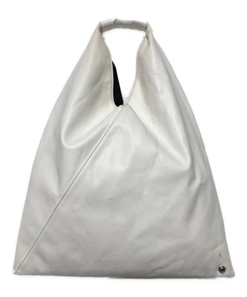 MM6 Maison Margiela（エムエムシックスメゾンマルジェラ）MM6 Maison Margiela (エムエムシックスメゾンマルジェラ) ジャパニーズ トートバッグ スモール ホワイトの古着・服飾アイテム