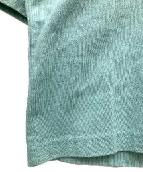 COACH（コーチ）COACH (コーチ) クロップド Tシャツ・シグネチャー ポケット ティール サイズ:XSの古着・服飾アイテム