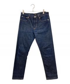 MAISONKITSUNEインディゴデニム　新品未使用 中古・古着通販】maison kitsune (メゾンキツネ) デニムパンツ