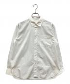 GALERIE VIEギャルリーヴィー）の古着「コットンブロード レギュラーシャツ」｜ホワイト