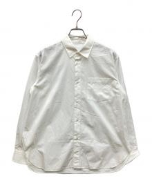 GALERIE VIE（ギャルリーヴィー）の古着「コットンブロード レギュラーシャツ」｜ホワイト