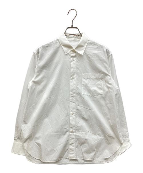 GALERIE VIE（ギャルリーヴィー）GALERIE VIE (ギャルリーヴィー) コットンブロード レギュラーシャツ ホワイト サイズ:36の古着・服飾アイテム