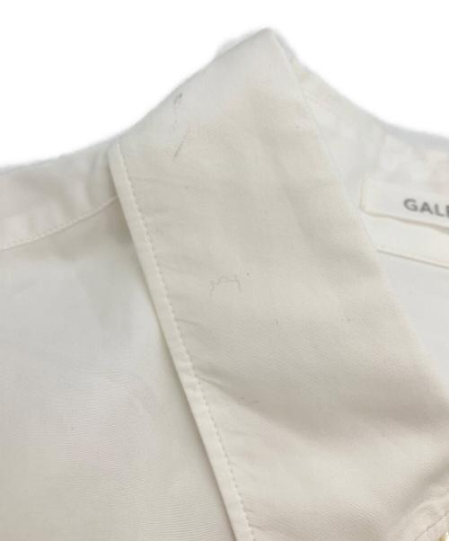 GALERIE VIE（ギャルリーヴィー）GALERIE VIE (ギャルリーヴィー) コットンブロード レギュラーシャツ ホワイト サイズ:36の古着・服飾アイテム