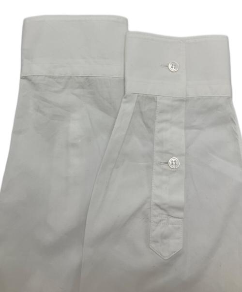 GALERIE VIE（ギャルリーヴィー）GALERIE VIE (ギャルリーヴィー) コットンブロード レギュラーシャツ ホワイト サイズ:36の古着・服飾アイテム