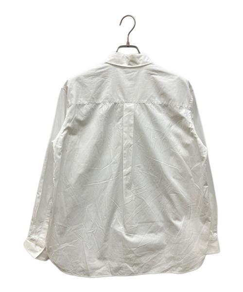 GALERIE VIE（ギャルリーヴィー）GALERIE VIE (ギャルリーヴィー) コットンブロード レギュラーシャツ ホワイト サイズ:36の古着・服飾アイテム