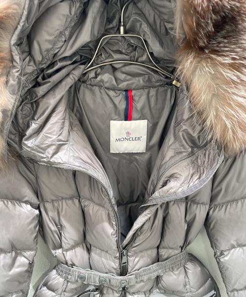 MONCLER（モンクレール）MONCLER (モンクレール) BOEDIC ダウンコート G20931A00116 グレー サイズ:00の古着・服飾アイテム