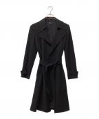 theoryセオリー）の古着「ガウンコート」｜ブラック