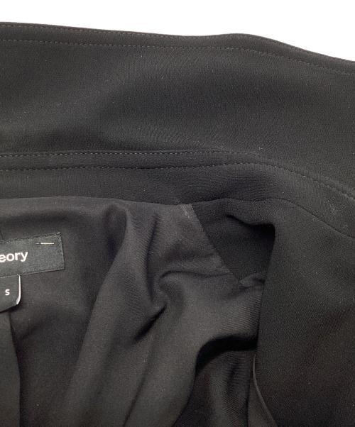 theory（セオリー）theory (セオリー) ガウンコート ブラック サイズ:Ｓの古着・服飾アイテム
