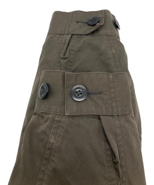 MHL（エムエイチエル）MHL (エムエイチエル) VINTAGE COTTON NYLON　モッズコート グリーン サイズ:Sの古着・服飾アイテム