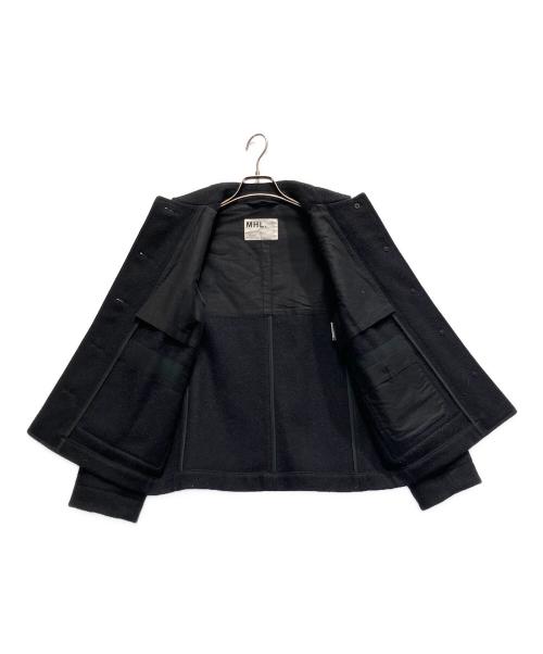 MHL（エムエイチエル）MHL (エムエイチエル) ウールジャケット ブラック サイズ:１の古着・服飾アイテム
