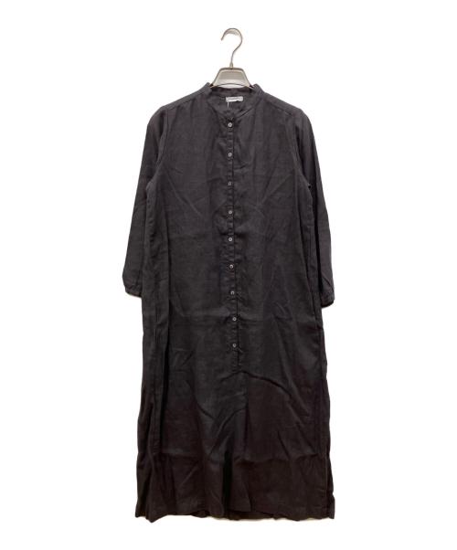 fog linen work（フォグリネンワーク）fog linen work (フォグリネンワーク) フレンチリネンシャツワンピース グレー サイズ:FREEの古着・服飾アイテム